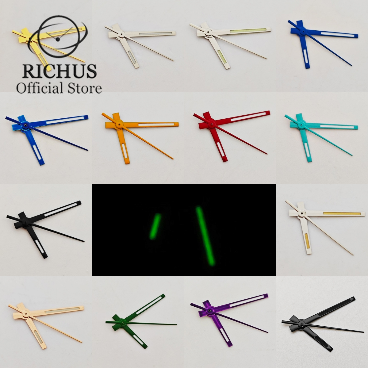 RICHUS Sky blue orange Purple  - Reel Case recension och pris
