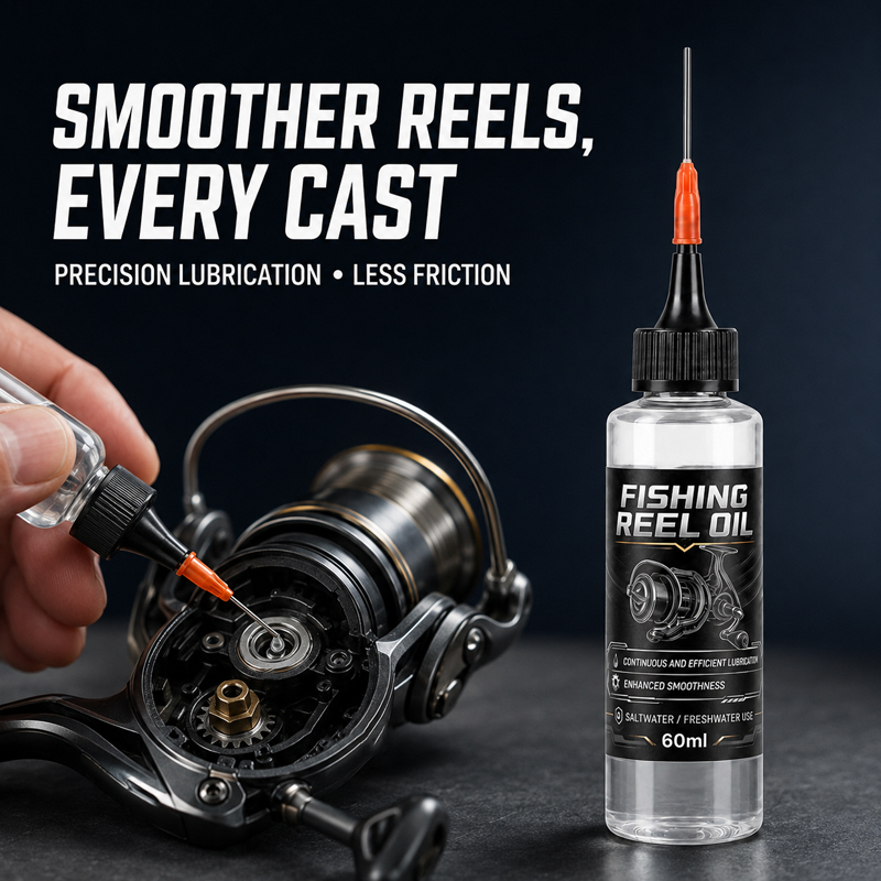Fishing Reel Oil Lubricant Liq - Baitcasting Reel recension och pris