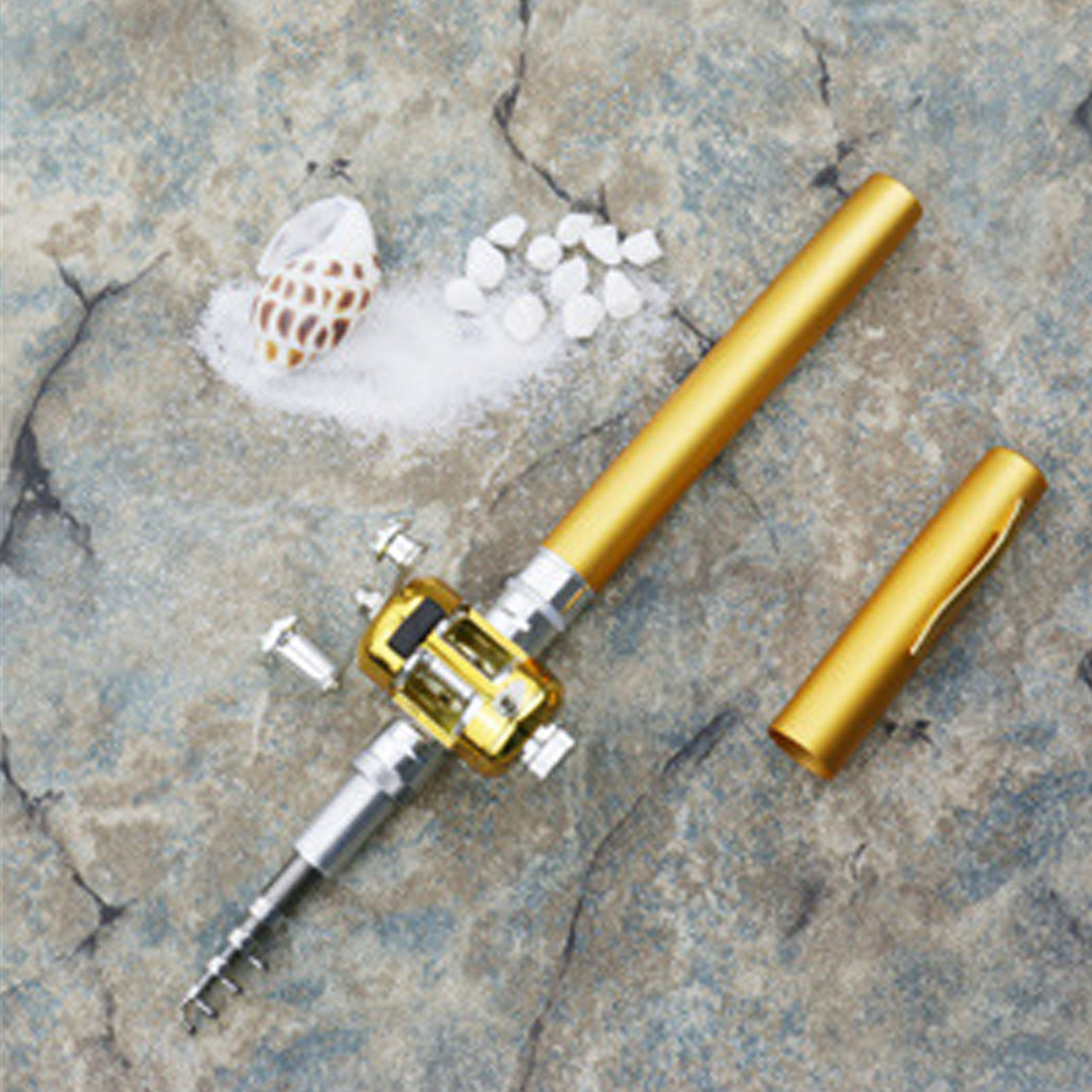 Portable Pocket Fish Rod Pen M - Fly Reel recension och pris
