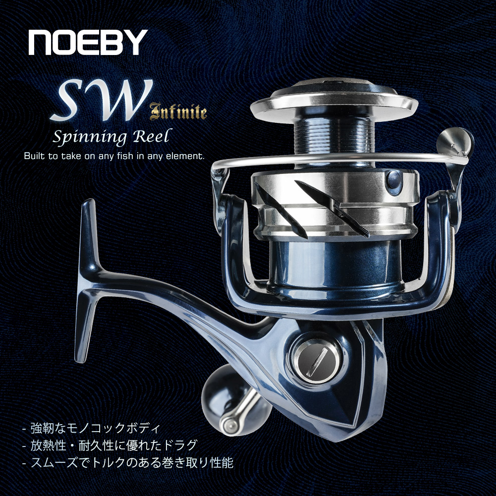 Noeby Max Drag 25kg Spinning F - Conventional Reel recension och pris